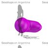 Vibrador estimulador con masajeador de clitoris